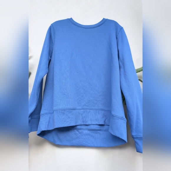 Tek Gear Ultrasoft Fleece Crewneck Sweatshirt Blue, Size: L (EUC) - Picture 6 of 7